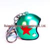 Premium Windproof Duck Helmet Keychain with Star Design