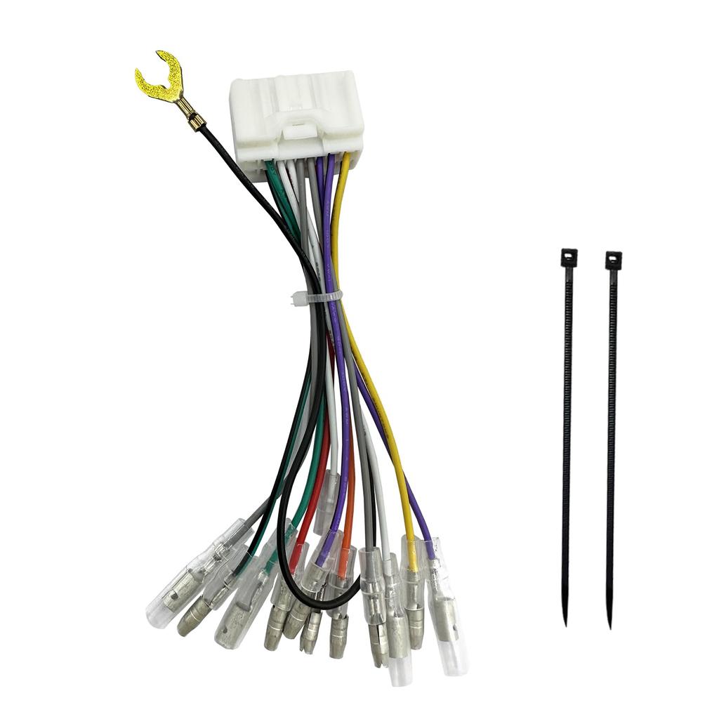 OTORAM 18 Pin (12 Wires) Conversion Connector Reverse Harness Reverse Coupler Audio Harness Fits