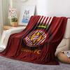 Girona FC  FlAannel Blanket, High quality Comfortable for All Seasons, Home Decor, Warmth and Comfort
