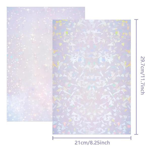 40 Holographic Cold Lamination Sheets