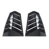 2PCS Car Rear Window Triangle Shutter Decoration Panel Cover Stickers Trim For BMW G20 G28 3 Series Auto Exterior Accessories