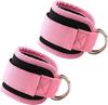 Gym Ankle Straps Double D-Ring Adjustable Neoprene Padded Cuffs Ankle Weight Leg Training Brace Support Sport Safety Abductors