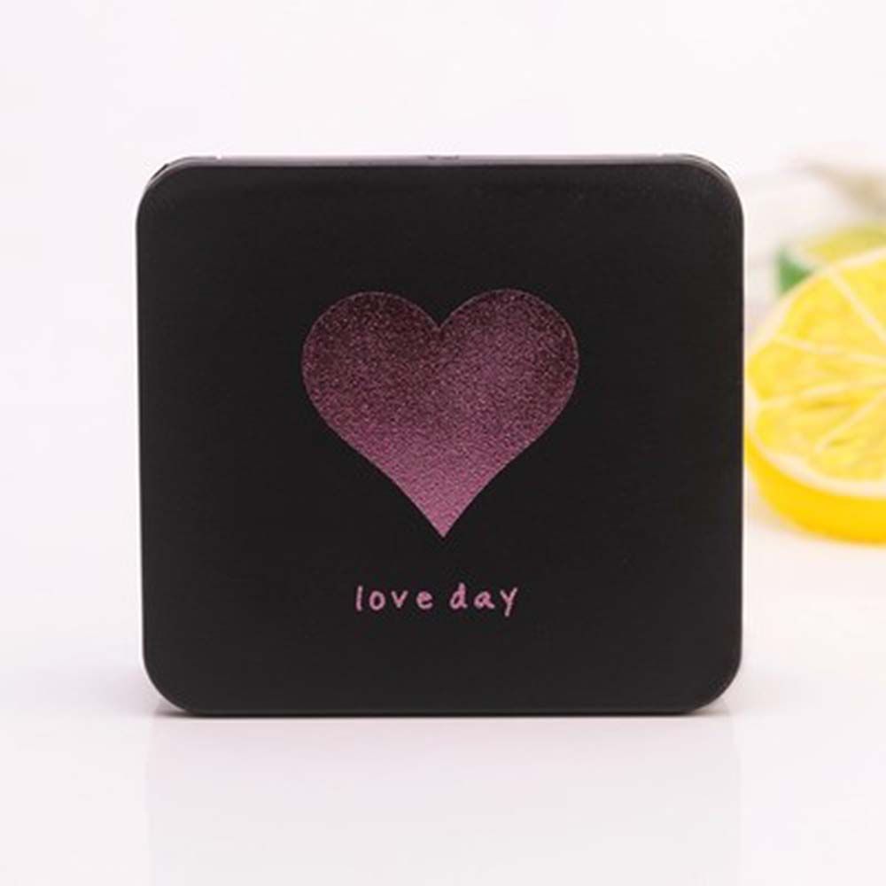 

Gift Foldable Vanity Mirror Pocket Cosmetic Mirror Mini Makeup Mirror Double-sided Compact Mirror heart