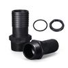 5PCS Plastic Hose Barb Fitting Adapters with NPT Male Connector Suitable for Wide Temperature Range and Pressure Conditions