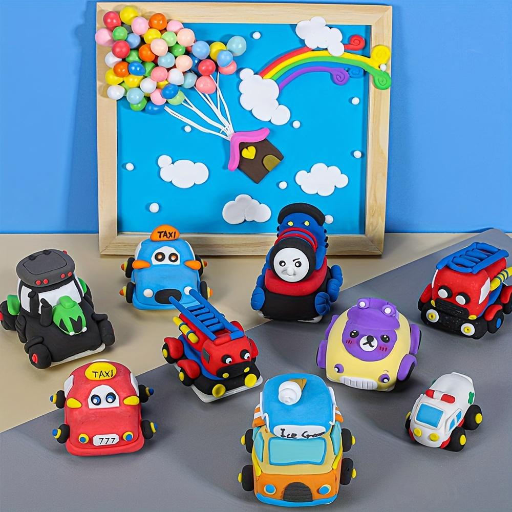 12/24/36pcs Multi Color Air Dry Clay Diy Modeling Set With Tools Creative Craft Kids Brain Training Handmade Play Gift Boys Girl