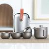 Ceramic Titanium Portable Travel Tea Set