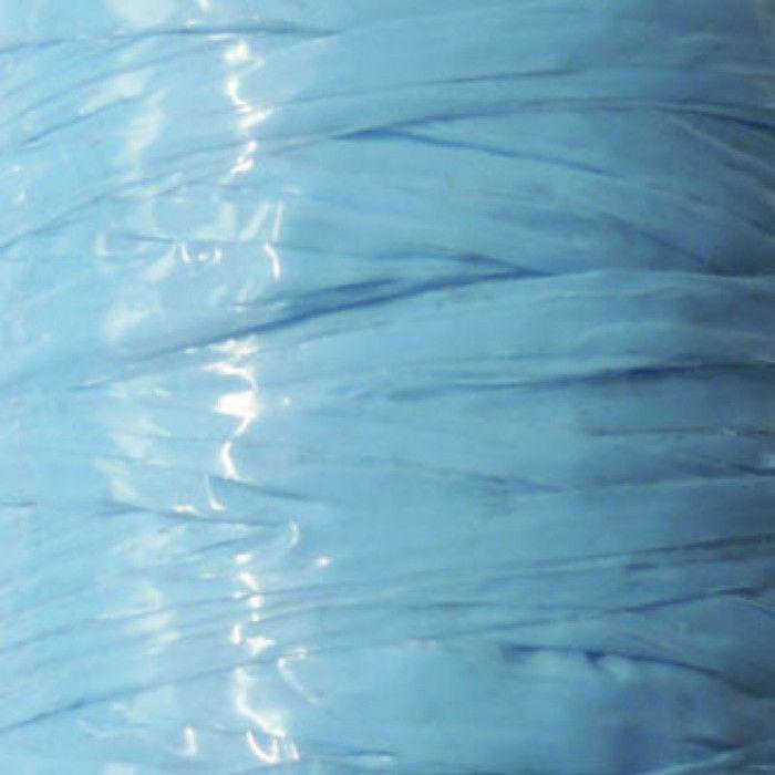 Raphia synthétique Bleu clair 40 g