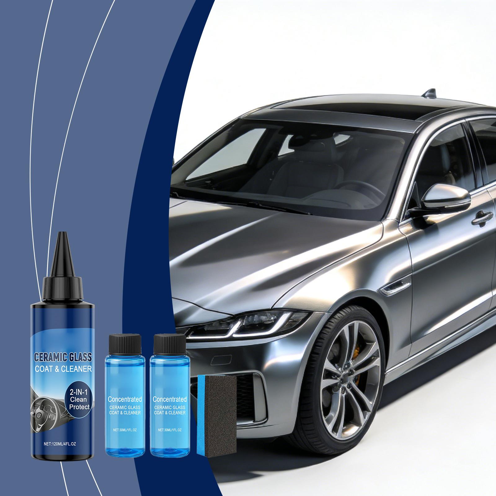 

Coating Kit: Stain Removal, Refurbishment, Scratch Prevention, Smoothing, Car Paint and Refurbishment Coating Agent 200ml One Size