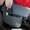 Center Console Leather Armrest Cushion Pad with 2 Storage Bags Replacement Armrest Protection Cover Quick Installation