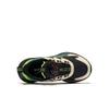 Erke Durable Thick Sole Shock Absorbing Knob Childrens Running Shoes Kids sneaker Black Fluorescent-Digital-Green 65124303059-003