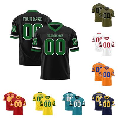 Camisas de futebol personalizadas Nome e número da equipe impressos personalizados Uniforme esportivo para homens, mulheres e jovens