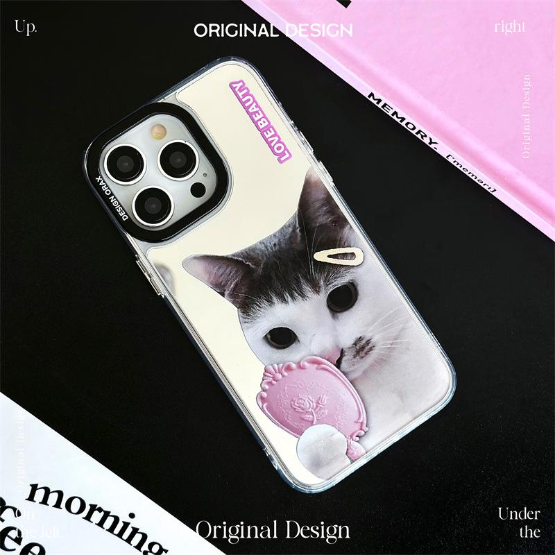Zhitai iPhone 15 Pro/14 Pro Max 3-in-1 Mirror Case