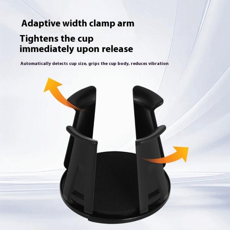 Coffee Cup Holder Automotive Accessories Car Drink Holder Adhesive Cup Beverage Can Bottle Stabilizer Easy Installation