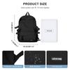 Solid Color School Backpack for Women Men, Multi-pocket Casual High School Girls Boys Laptop Backpacks, Lightweight Cute Bookbag