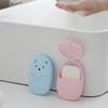 100 Pieces Pack Travel Portable Soap Paper Outdoor Disposable Soap Hand Washing Soap Cleaning Soap