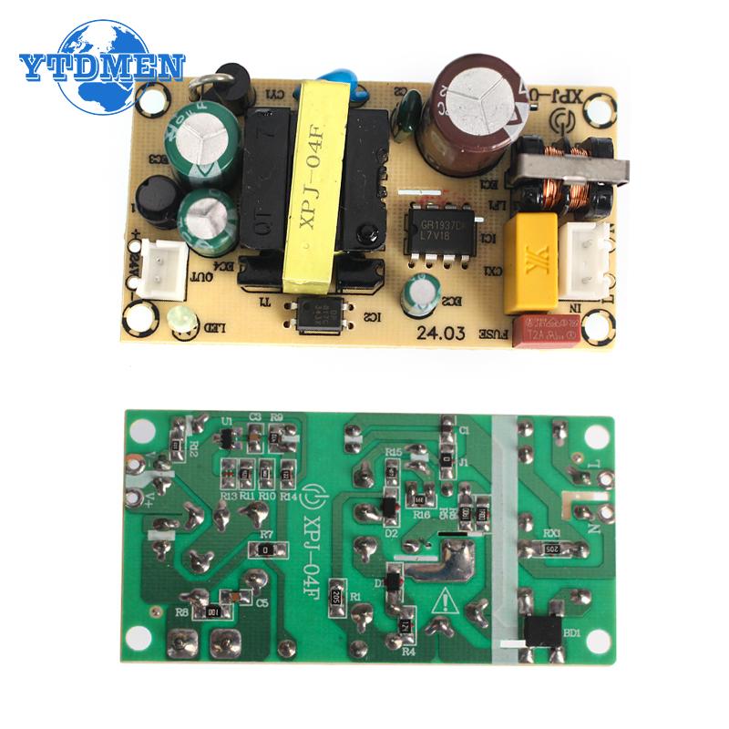 1pcs Power Supply Board AC-DC 12V2A 24V1A 24W Switching Power Supply Module Bare Circuit AC100-240V for Replace/Repair