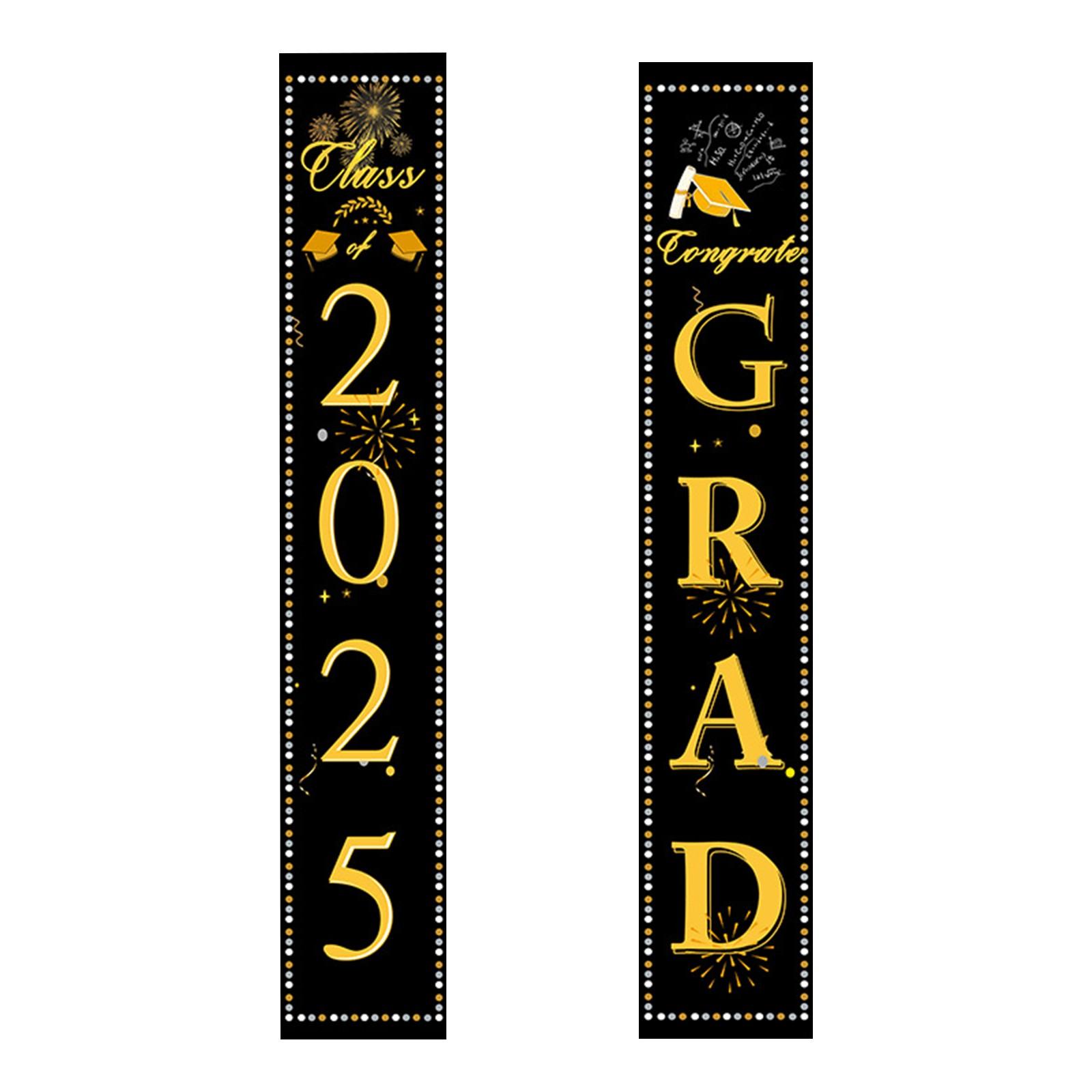 

Graduation Decoration Banner Latest, Congratulations Graduation Porch Banner For Graduation Party Decoration For Any School Or Grade Level One Size
