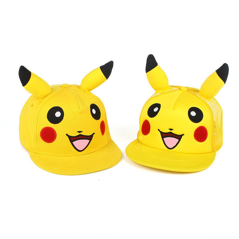 Pixie Cute Yellow Three-Dimensional Children'S Adult Hat Pokemon Hip-Hop Baseball Cap