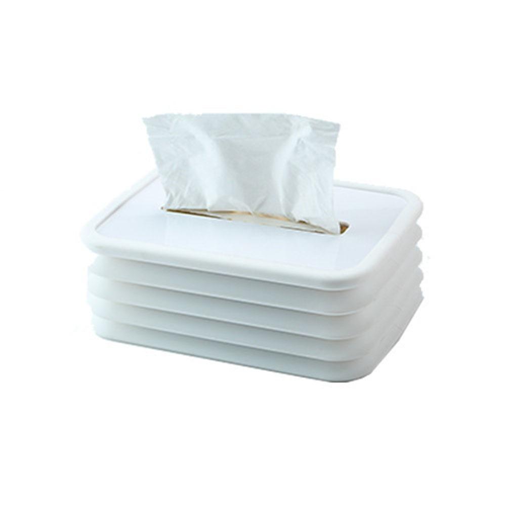 Silicone Napkin Tissue Holder Elastic Lifting Car Paper Case Towel Dispenser  Livingroom Decor