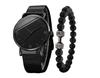 Men's Casual Large Dial Mesh Band Quartz Watch