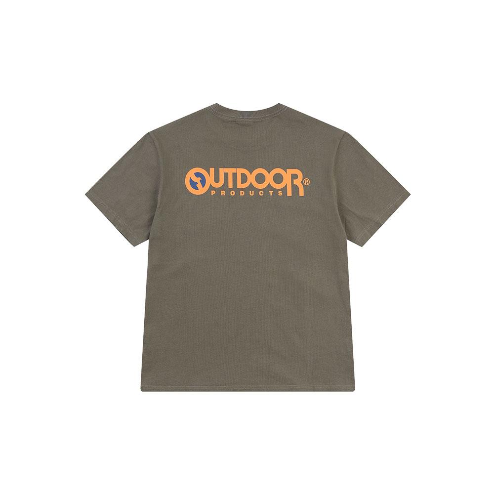 OUTDOOR PRODUCTS Standard Logo T-Shirt (Khaki)