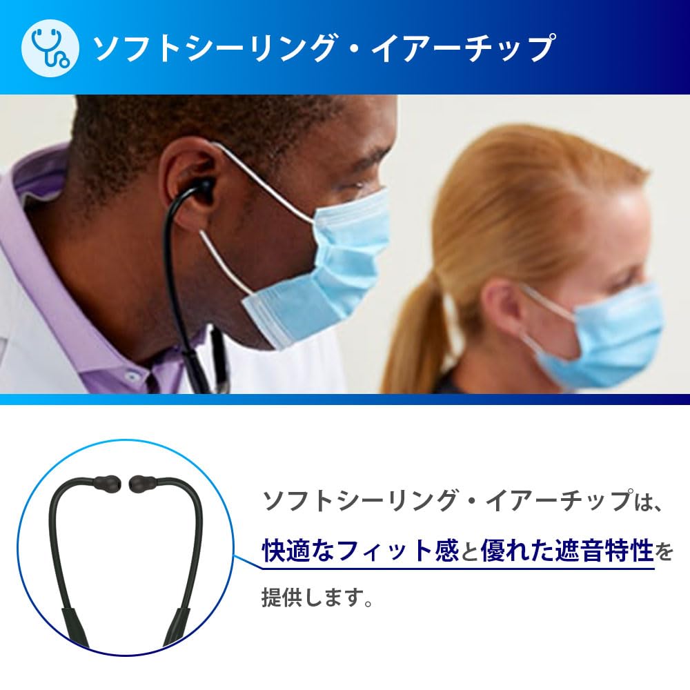 Littmann Core Digital Stethoscope 8870 Black (Copper)