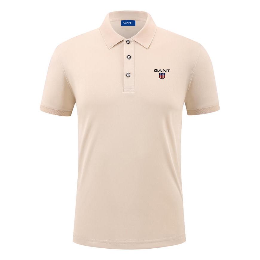 Reebok GANT Summer Women's New Embroidered Casual Sports Collar Polo Shirt, Sweat Wicking and Moisture Absorbing Pure