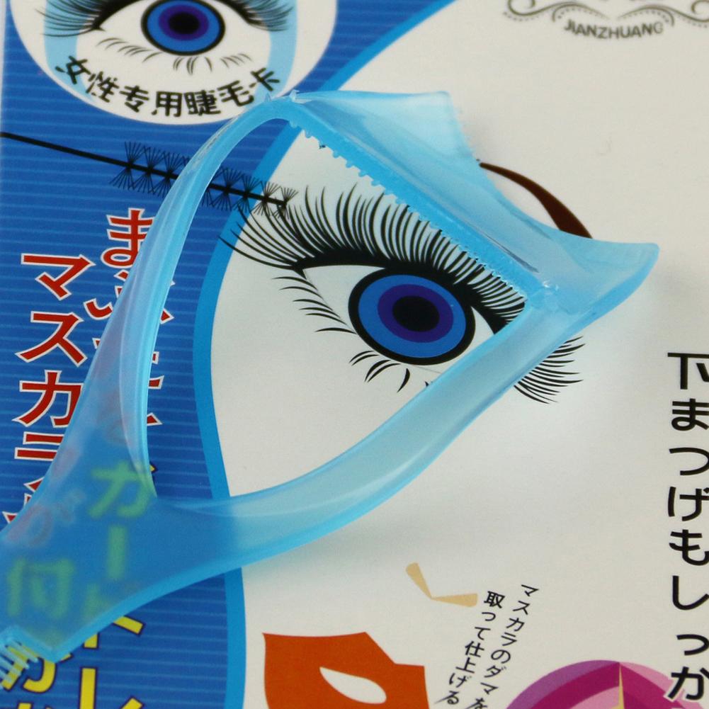 1PCS Makeup Mascara Shield Guide Guard Curler Eyelash Shield Lash Curler Guide Guard Comb Cosmetics Applicator