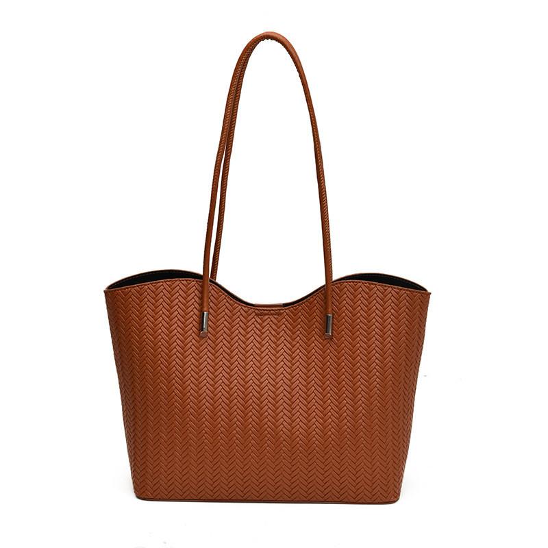 Pu Tote Bag For Women With Durable Large Capacity Daily Use