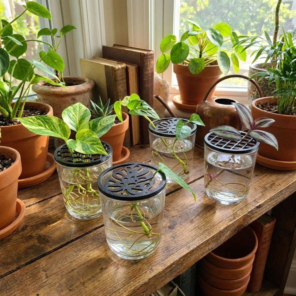 Flower Stem Holder Plant Starter Trays Germination Cover Plant Propagation Trays  Horticultural