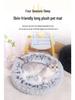 Plush Cat & Dog Bed: Cozy Autumn/Winter Nest, Soft Round Mat