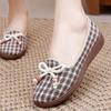 Spring and Summer Women's Singles Shoes One Foot Soft Soled Shoes Flat Bottom Anti Slip Casual Mom Shoes