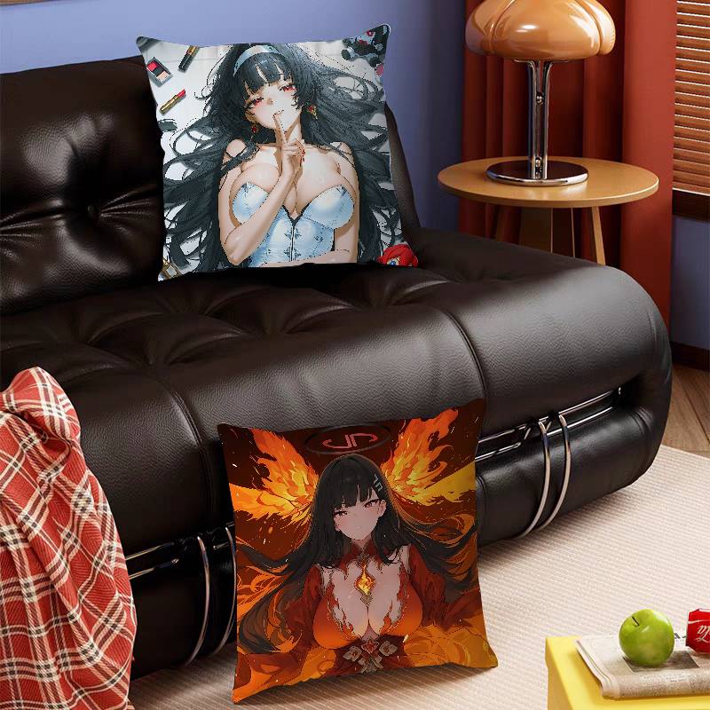 T-Tsukatsuki RioS Cushion Cover Decorative Pillow Sofa Home Decor Case Pillow Cases