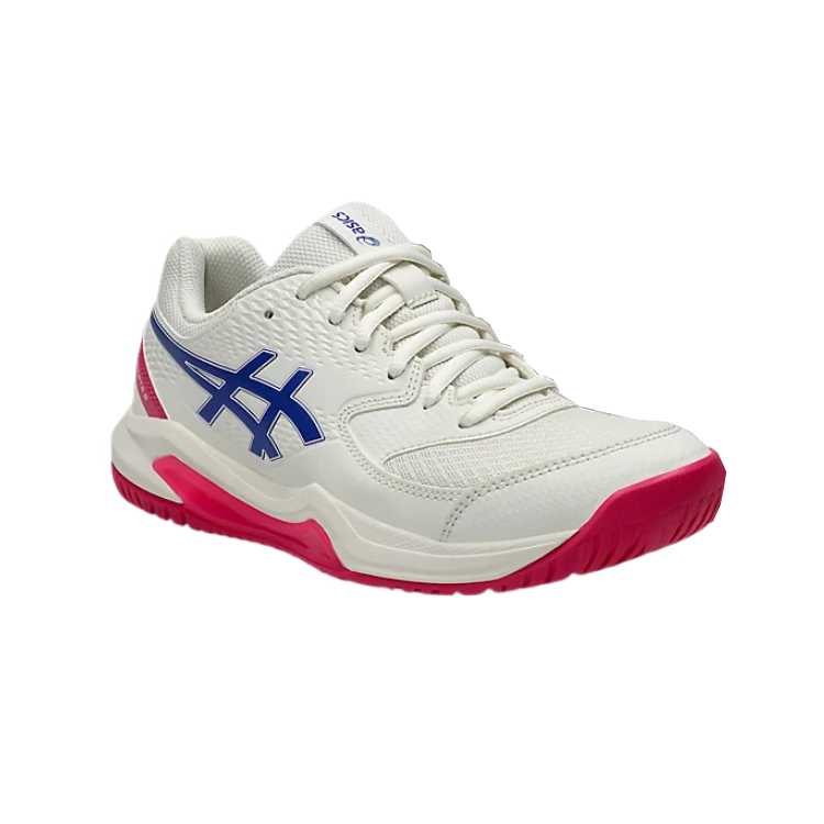 Asics Gel-Dedicate 8 Comfortable Versatile Fashionable Low-Top Tennis Shoes Women Sneaker Beige 1042A237-105
