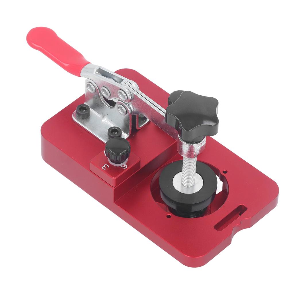 Hinge Hole Opener Aluminum Alloy Hinge Drilling Jig Cabinet Door Punching Guide Locator 0?25mm