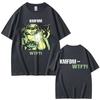 Summer Limited Rock Band Kmfdm WTF Graphic Print T-shirt Men Women Vintage Gothic Punk Male Casual Pure Cotton T Shirts