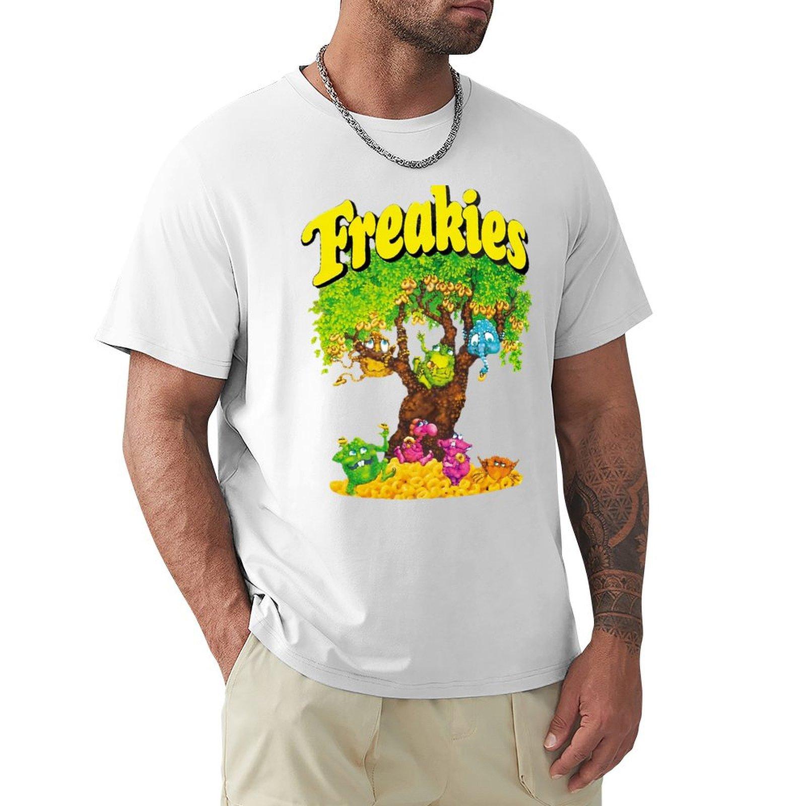 Starlord Freakies Tee TShirt for a boy sweat Funny tshirts tops plain black t shirts men S