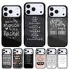 Mode Friends TV Show mode Coque de téléphone pour iPhone 17 16 15 14 13 Pro Max Coque arrière pour 12 11 Pro Coque