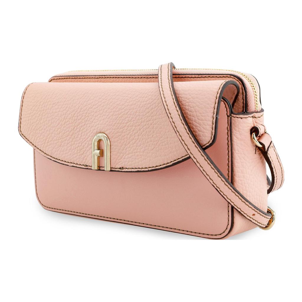 New Furla Primula Calfskin Shoulder Bag Women's Pink WE00290-BX0053-0962S