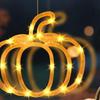 Autumn Decoration Light with Suction Cup IP55 Waterproof Easy to Install Battery Operated Halloween Decorative Window LED Light
