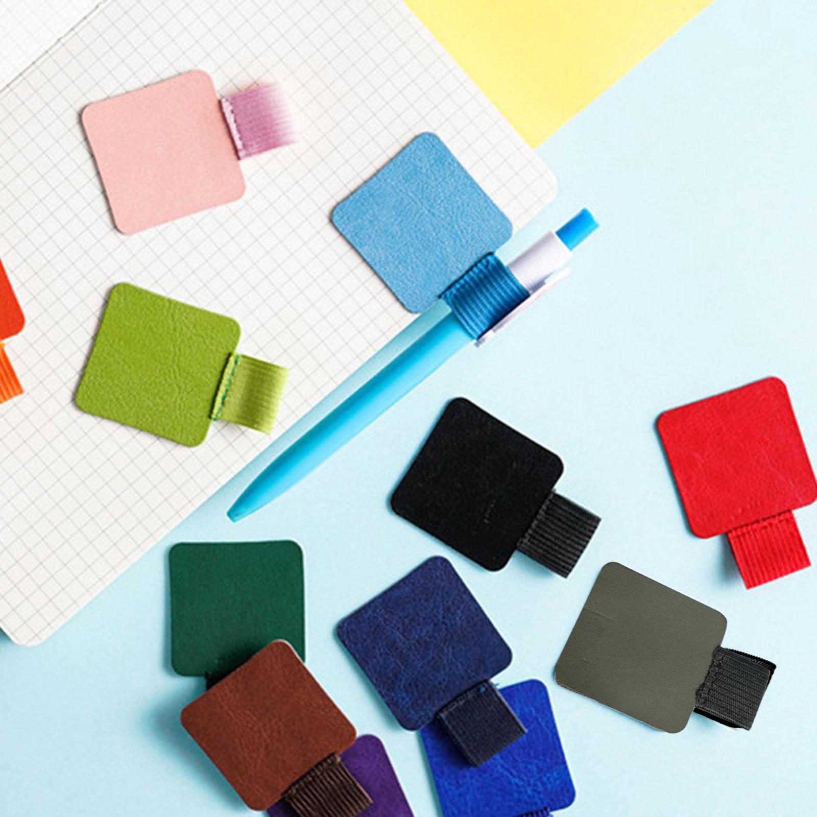 

5 шт. кожаный держатель для ручки-петли для блокнотов, журналов, планировщиков, планшетов, чехол для ручки, эластичная петля, портативный аксессуар для хранения