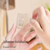 LIEI Punch-Free Wall-Mounted Toothbrush Holder