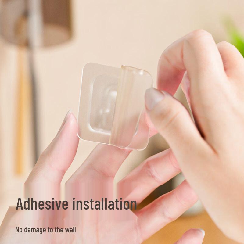 LIEI Punch-Free Wall-Mounted Toothbrush Holder