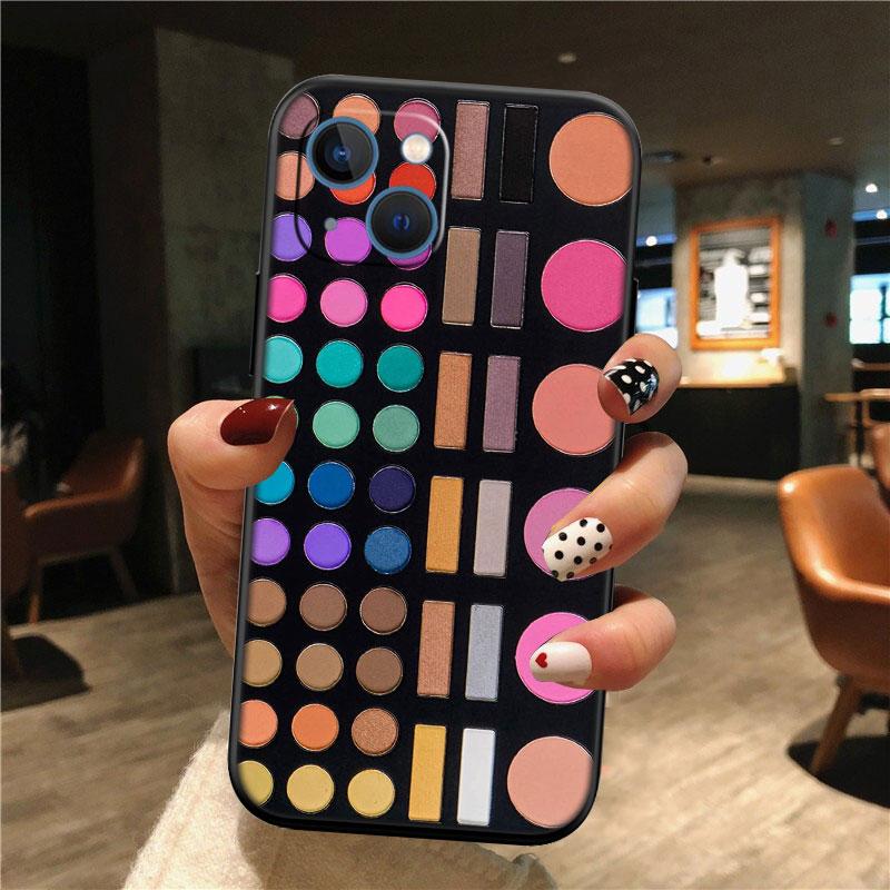 Kosmetik Lidschattenpaletten Hülle für OPPO A40 A60 A80 A15 A16 A16K A12 A17 A17K A54 A54S A53 A53S A55 A56 A57 A98 F23