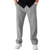 2025 Men's Loose Straight-Leg Sports Casual Pants - Spring/Summer American Oversize Style