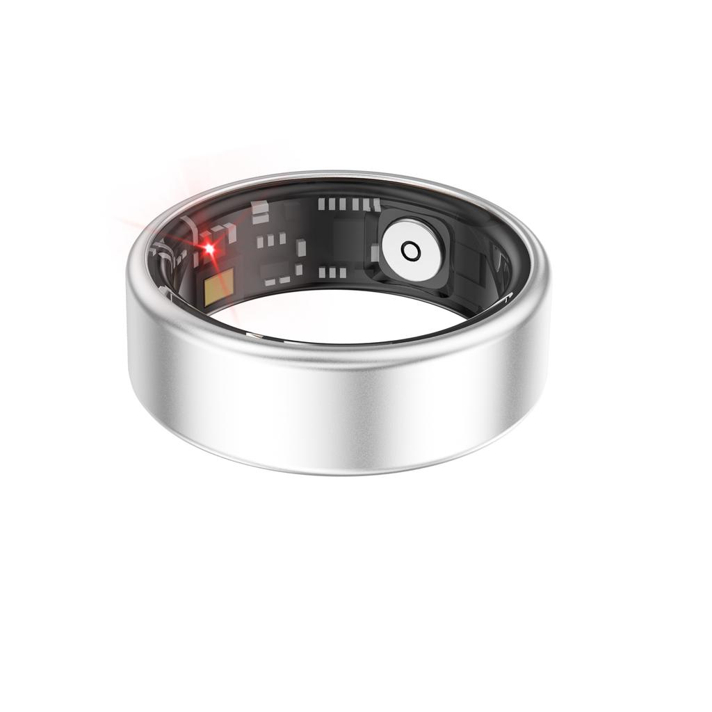 Smart Ring Men Women IP68 Waterproof Heart Rate Blood Oxygen Sleep Health Monitor Sport Fitness Health Ring for Android IOS