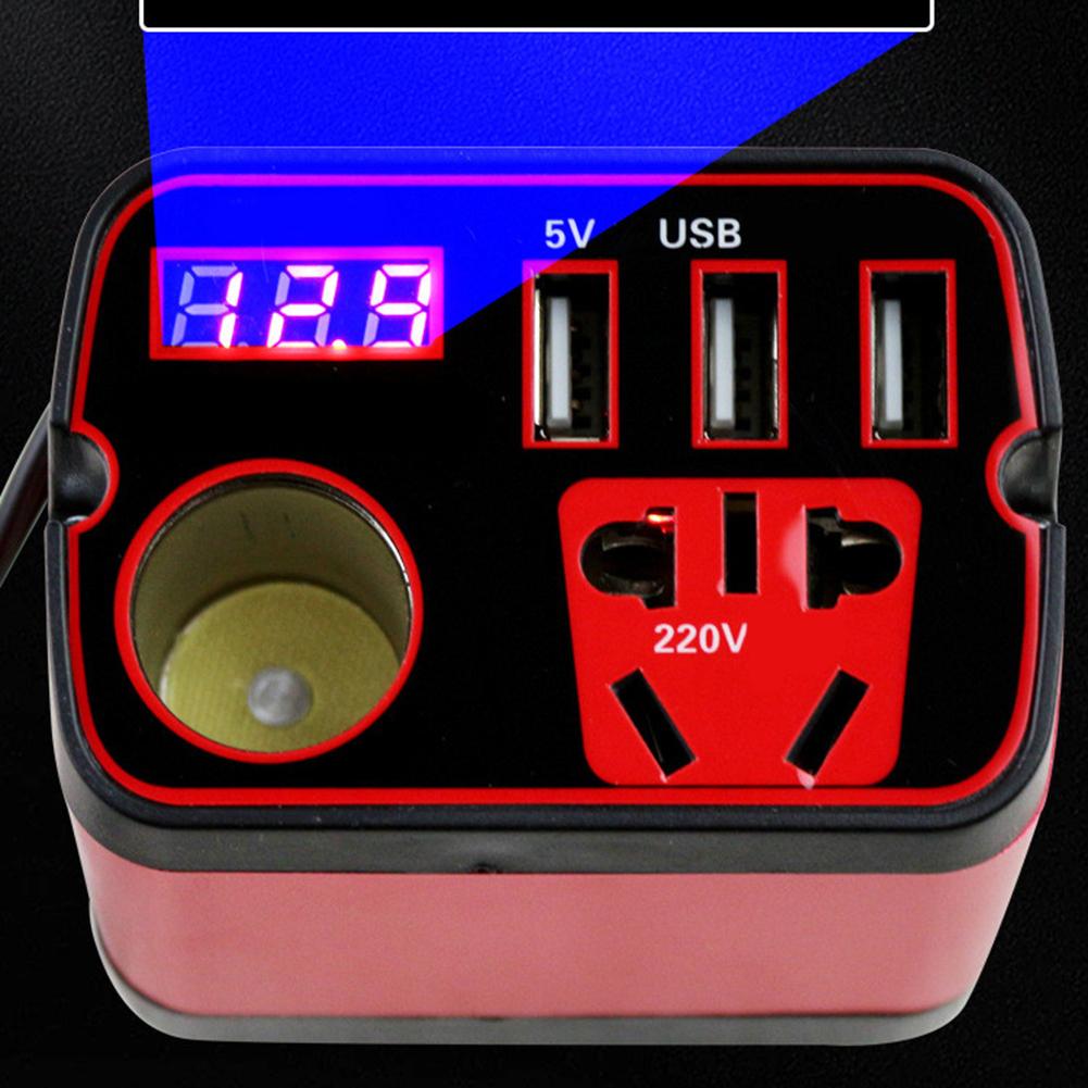 Easily Convert Car Battery with Compact 12V To AC Inverter Adapter