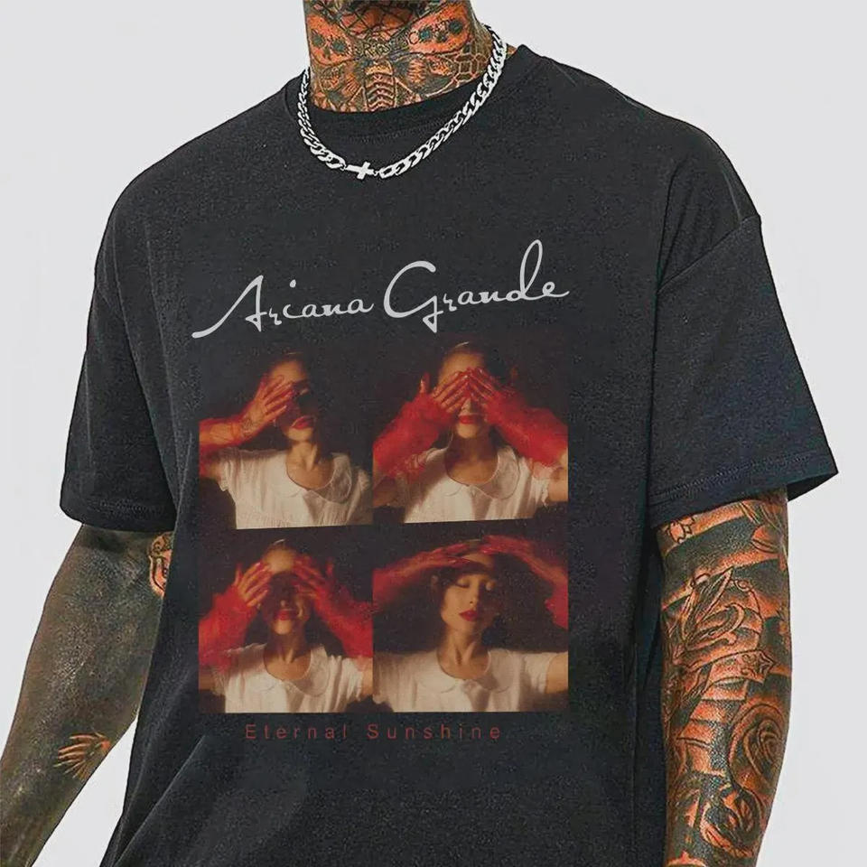 Ariana Grande Eternal Sunshine Tour Shirt: Unisex Pop Graphic Tee Graphic T shirts T shirt Men