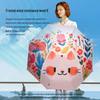 Knirps Cute Cat Print UV Protection Umbrella