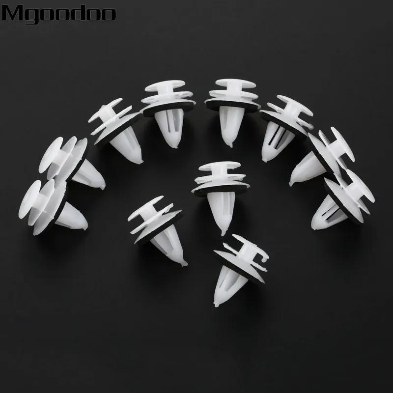 

15Pcs 9mm Hole Auto Car Door Trim Panel Retainer Clips Fastener Plastic Rivets Automobile For Nissan Infiniti 80999-VE000